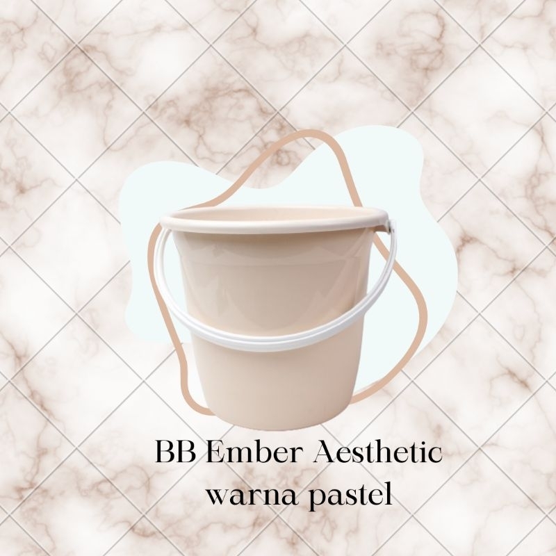 3M Ember Aesthetic Warna untuk Kamar Mandi - Ember Plastik Estetik