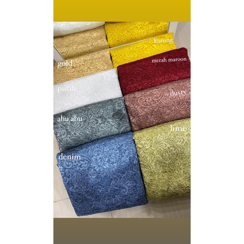 kain brokat berlin 3D