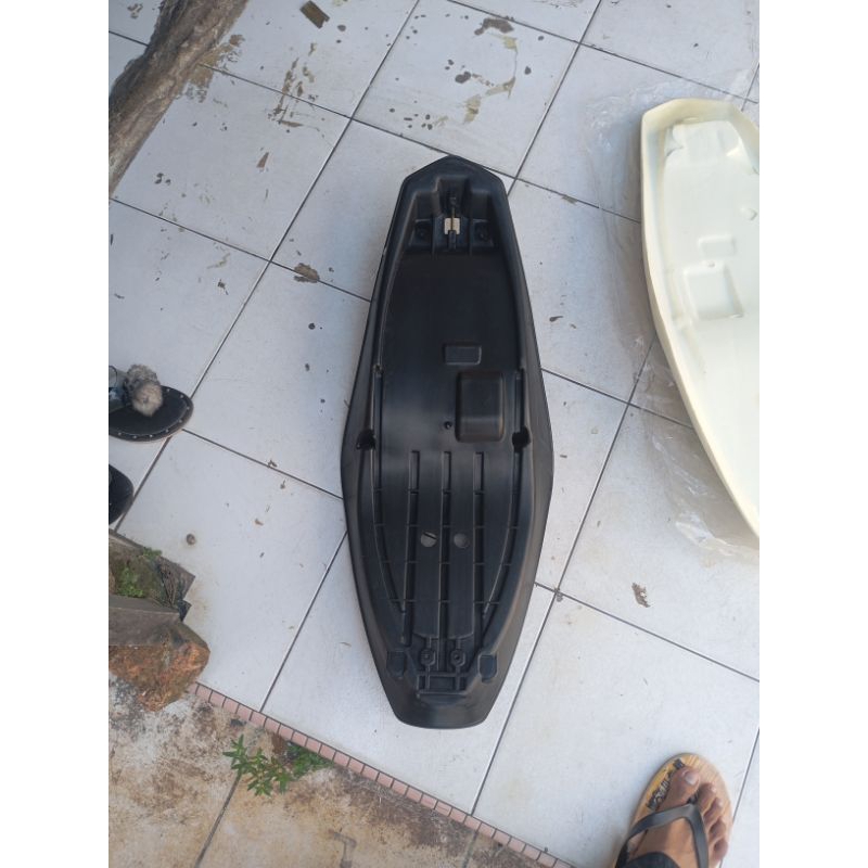 fiber jok motor, tapak plastik jok motor dudukan busa jok motor