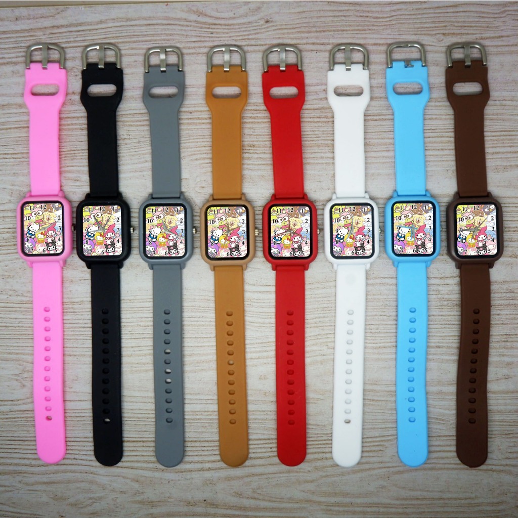 Jam Tangan Anak Perempuan Kuromi 2 Fashion Lucu