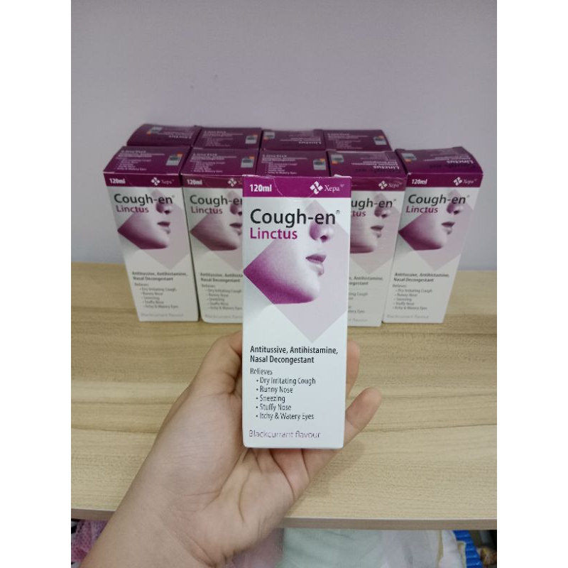 COUGH-EN LINCTUS 120ML ORIGINAL MALAYSIA 100% READY STOCK SIAP KIRIM