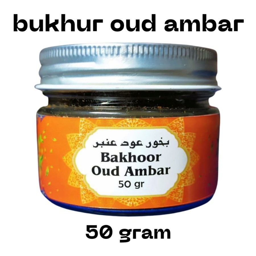Bukhur Oud Ambar 50gr Bakhoor Buhur Dupa Wangi