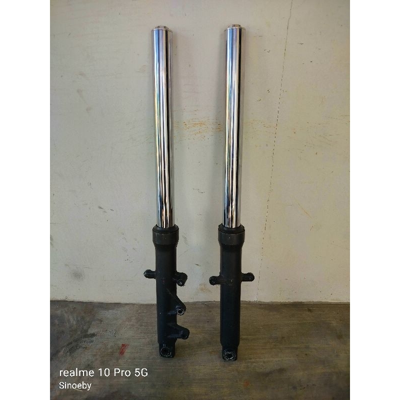 Shock depan Byson Ori tanpa segitiga