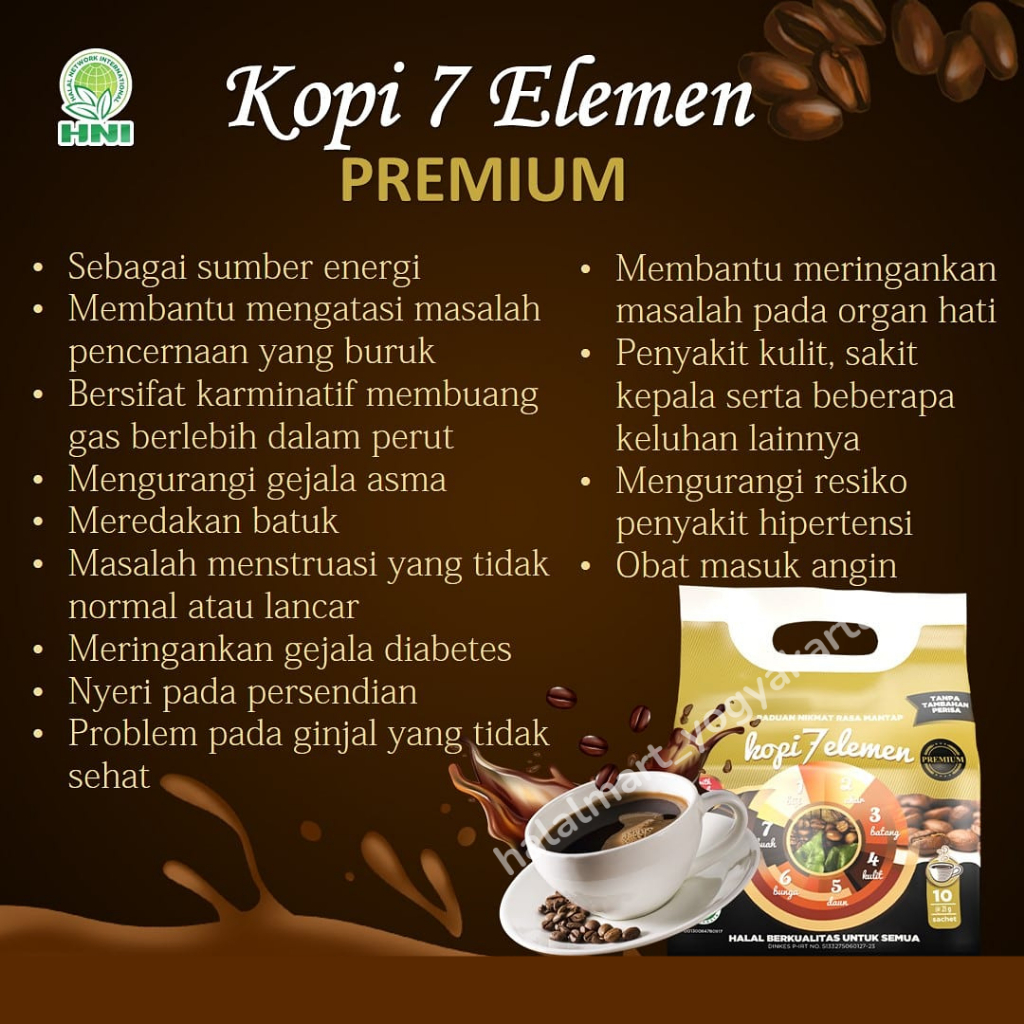 

MENGATASI ASMA, BATUK- KOPI 7 ELEMEN PREMIUM