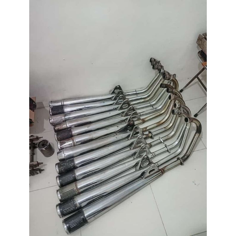 Knalpot motor original gl pro max HM keh & keg random acak sesuai stok yang ada