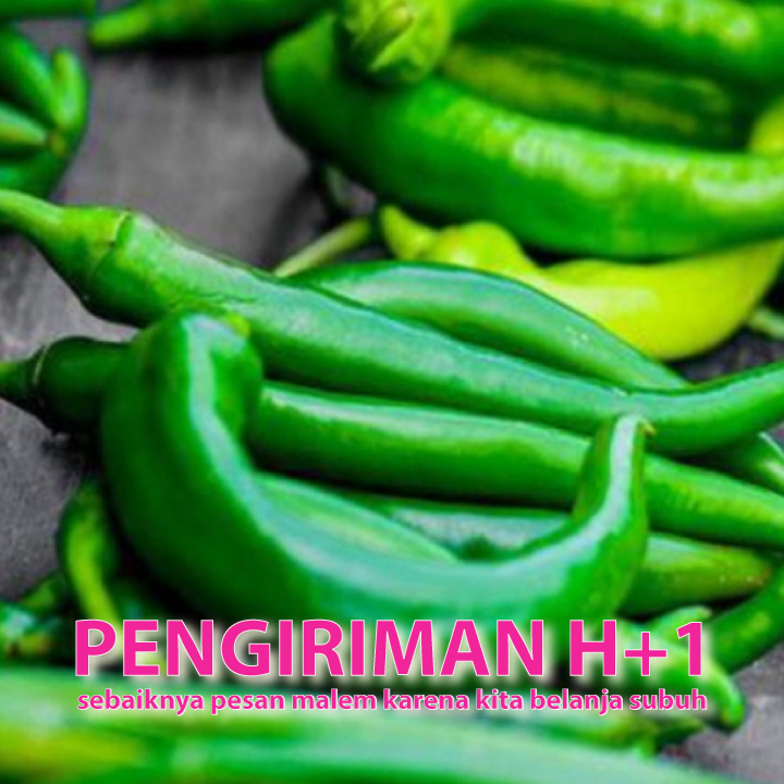 

Cabe ijo besar sayuran segar