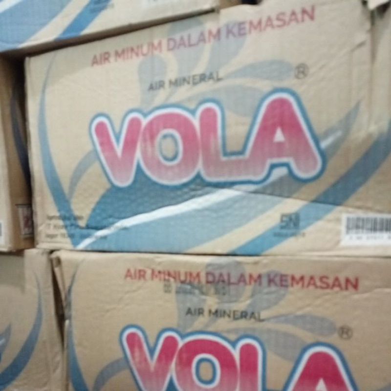 

air mineral gelas vola 200ml 48x200ml