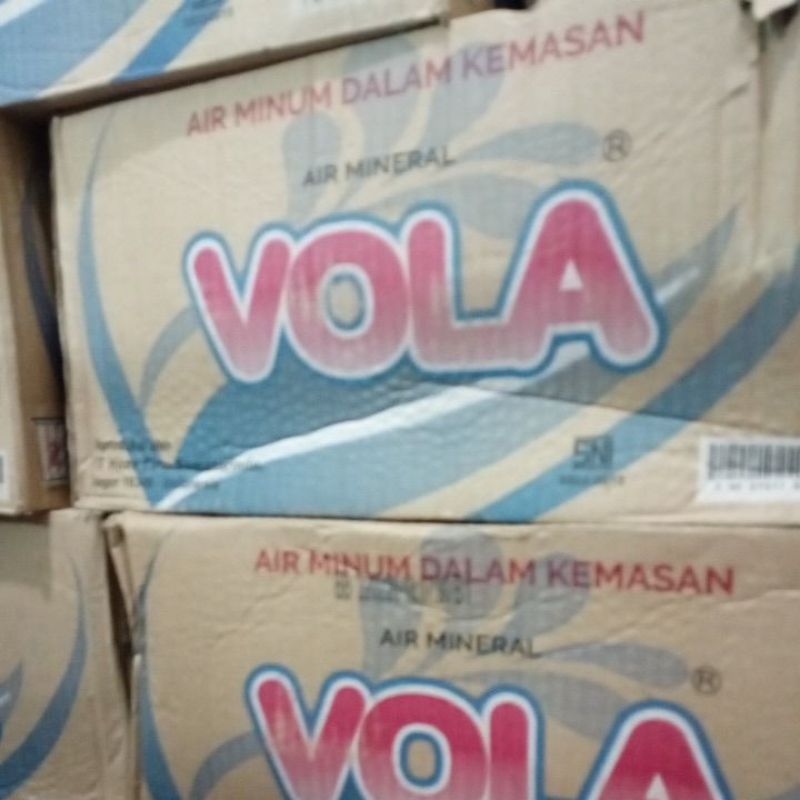 air mineral gelas vola 200ml 48x200ml