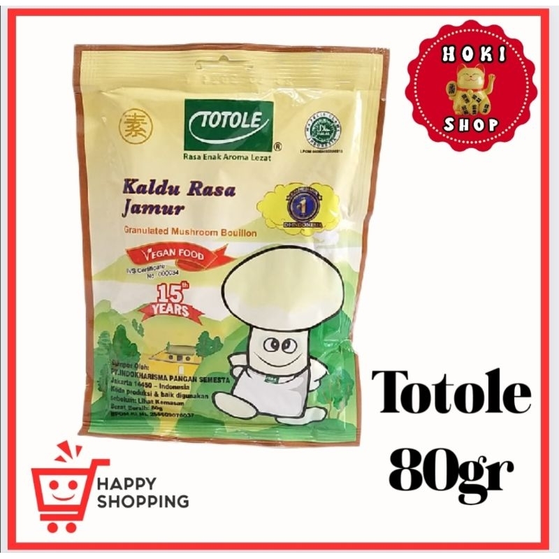 

✔MURAH TOTOLE Kaldu Jamur 80g / Penyedap Kaldu Jamur / Totole