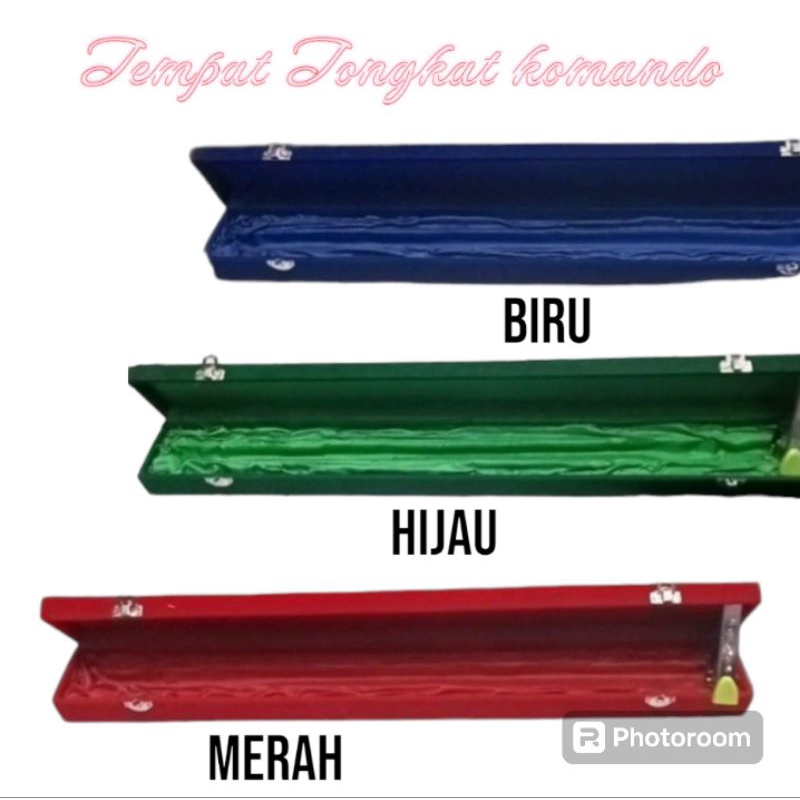 kotak/tempat Tongkat komando