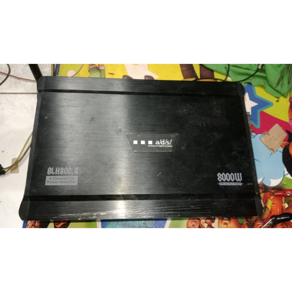 Power ADS BLH 800.4 . 4 Channel  . Kondisi Bekas Ok
