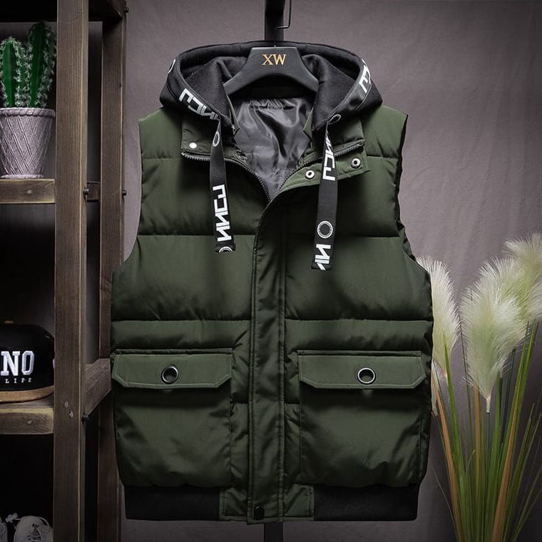 KODE A35U Rompi Perasut Pria Motor Pelindung Dada Anti Air Angin Hujan Touring Safety Tebal Waterpro