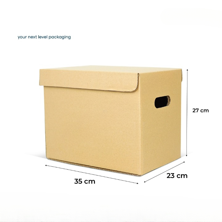 

( 10 pcs ) kardus arsip file 35x23x27 cm box file dokument storage dus arsip file sedang