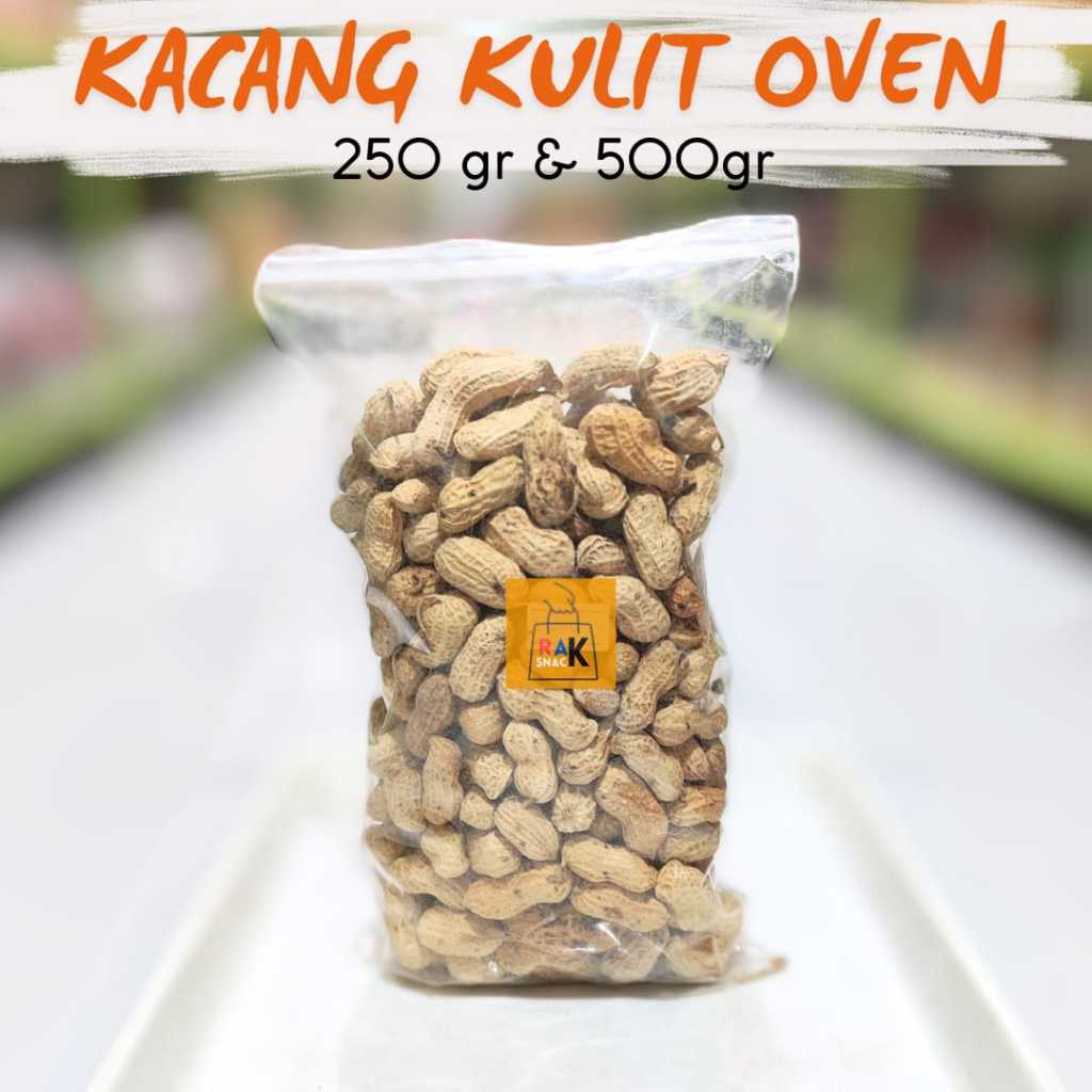 

Kacang Kulit Oven 250gr & 500gr | Cemilan Kacang | Cemilan Murah 1 Pouch