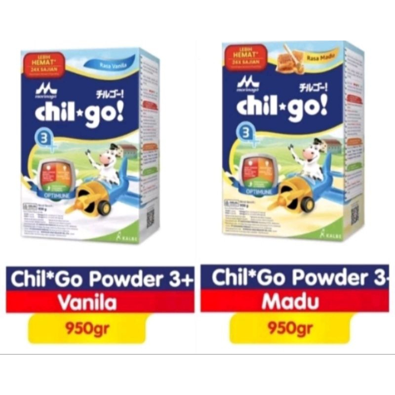 

Chilgo Powder 1+ 3+ 950g Madu Vanila