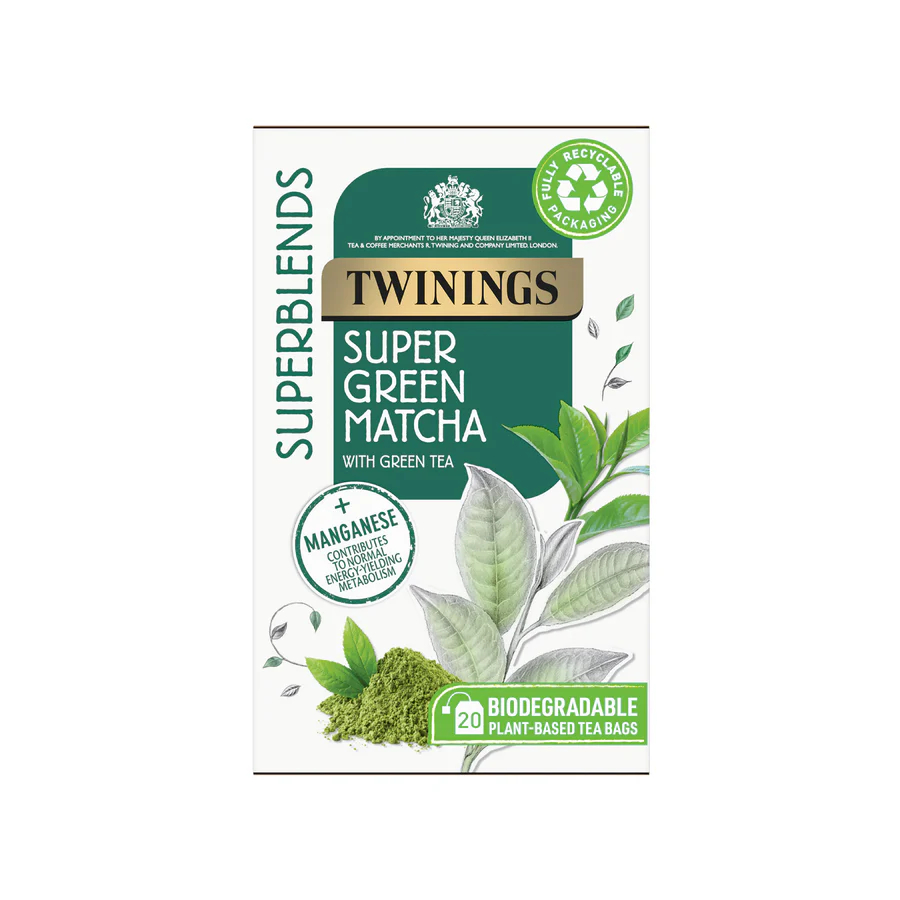 

Twinings Superblends Super Green Matcha With Green Tea 20 x 2 Gram