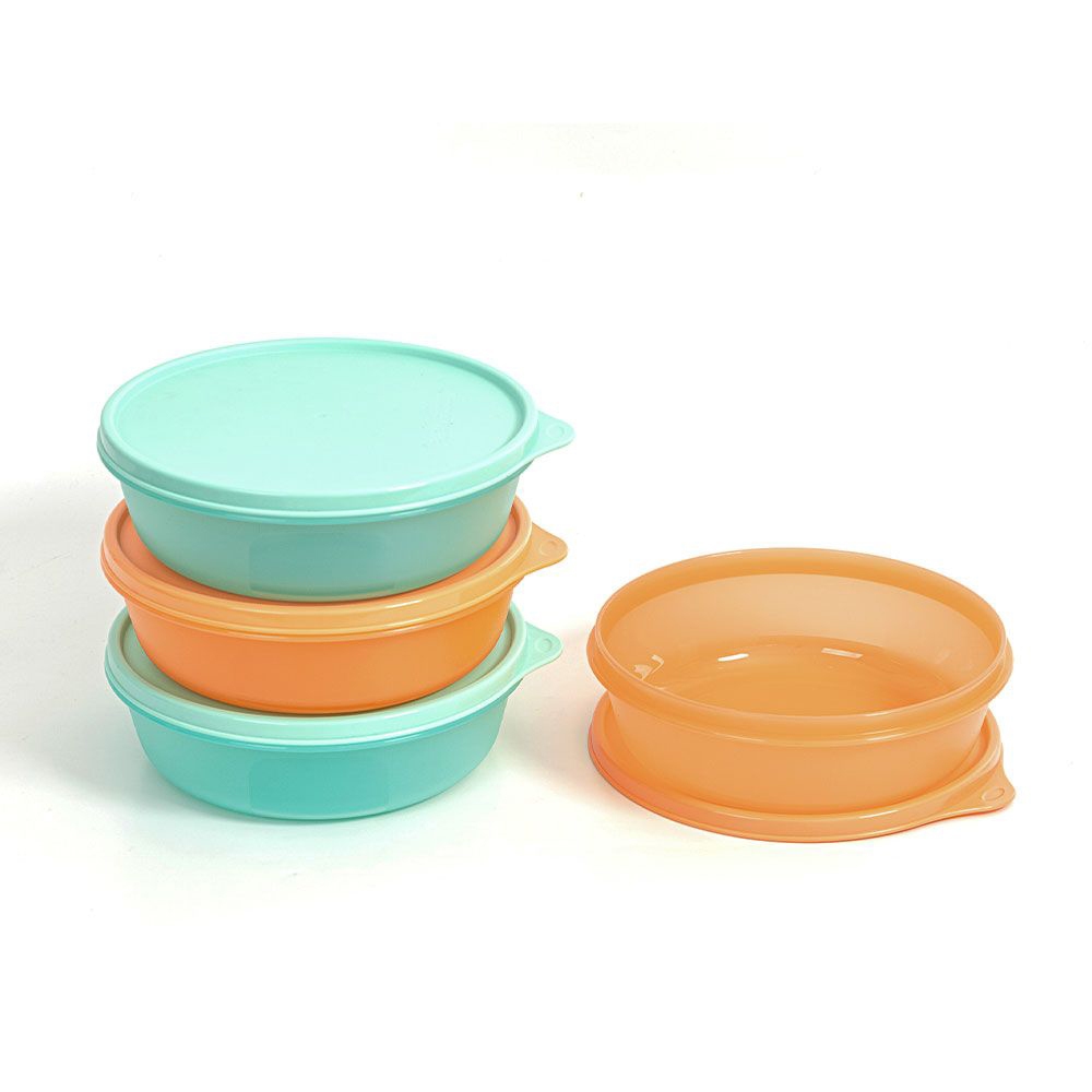ASLI TUPPERWARE Modular Bowl tempat bekal bulat 1L 600ml