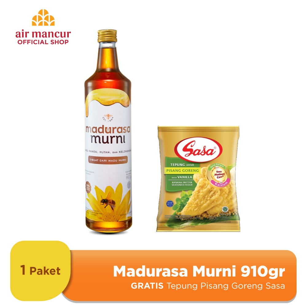 

Madurasa Murni 910gr FREE Tepung Goreng Sasa