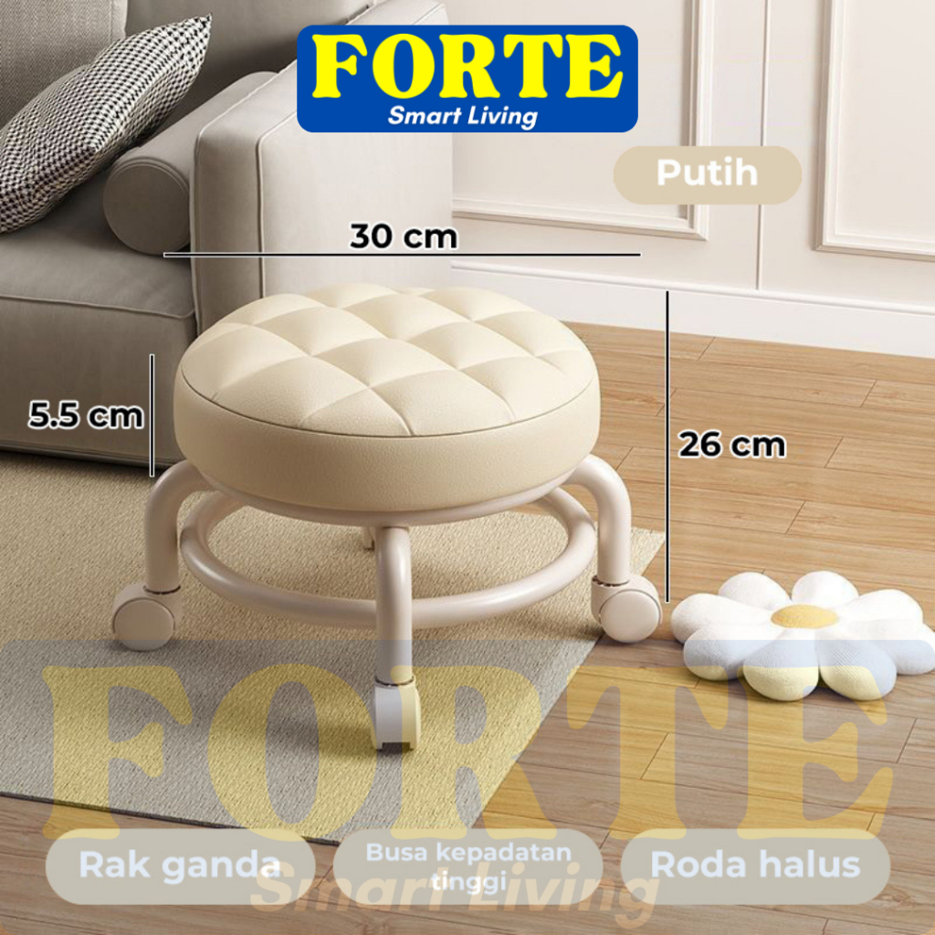 Kursi Santai / Kursi Bulat / Kursi Kecil / Kursi Bundar / Kursi Bulat Roda