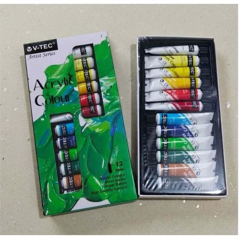 

Rad Cat Akrilik V-tec/ Acrylic series art series type VT-612/A 12 Warna