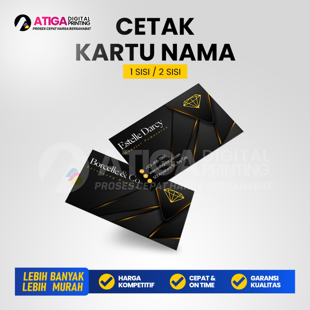 

Cetak Kartu Nama | Name Card | Bisnis Card 1 Sisi / 2 Sisi