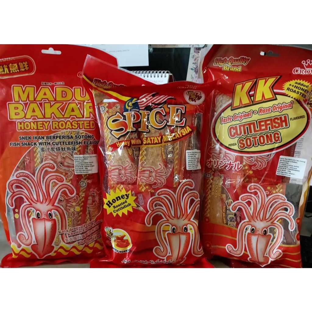 

CROWN A Snack Ikan Berbumbu Saus Sotong