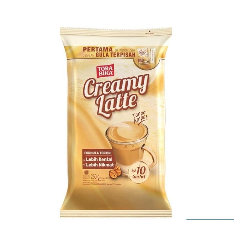 

Torabika Creamy Latte Kopi Instan 25 g [10 Sachet/ 1 Renceng]
