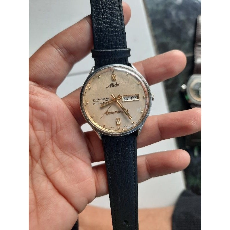 jam tangan mido ocean star comnder