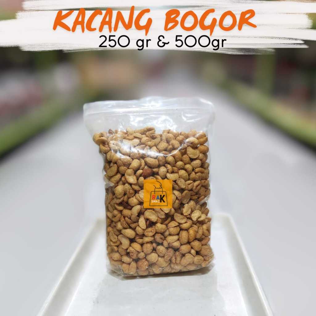 

Kacang Bogor 250gr & 500gr | Snack Kacang | Snack Murah Kemasan Pouch