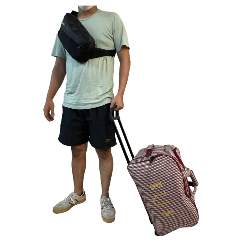 TAS TROLI PAKAIAN JUMBO - TRAVEL BAG TROLLY - TAS TROLLI BAHAN PREMIUM JUMBO - TAS KOPER JUMBO KOPER