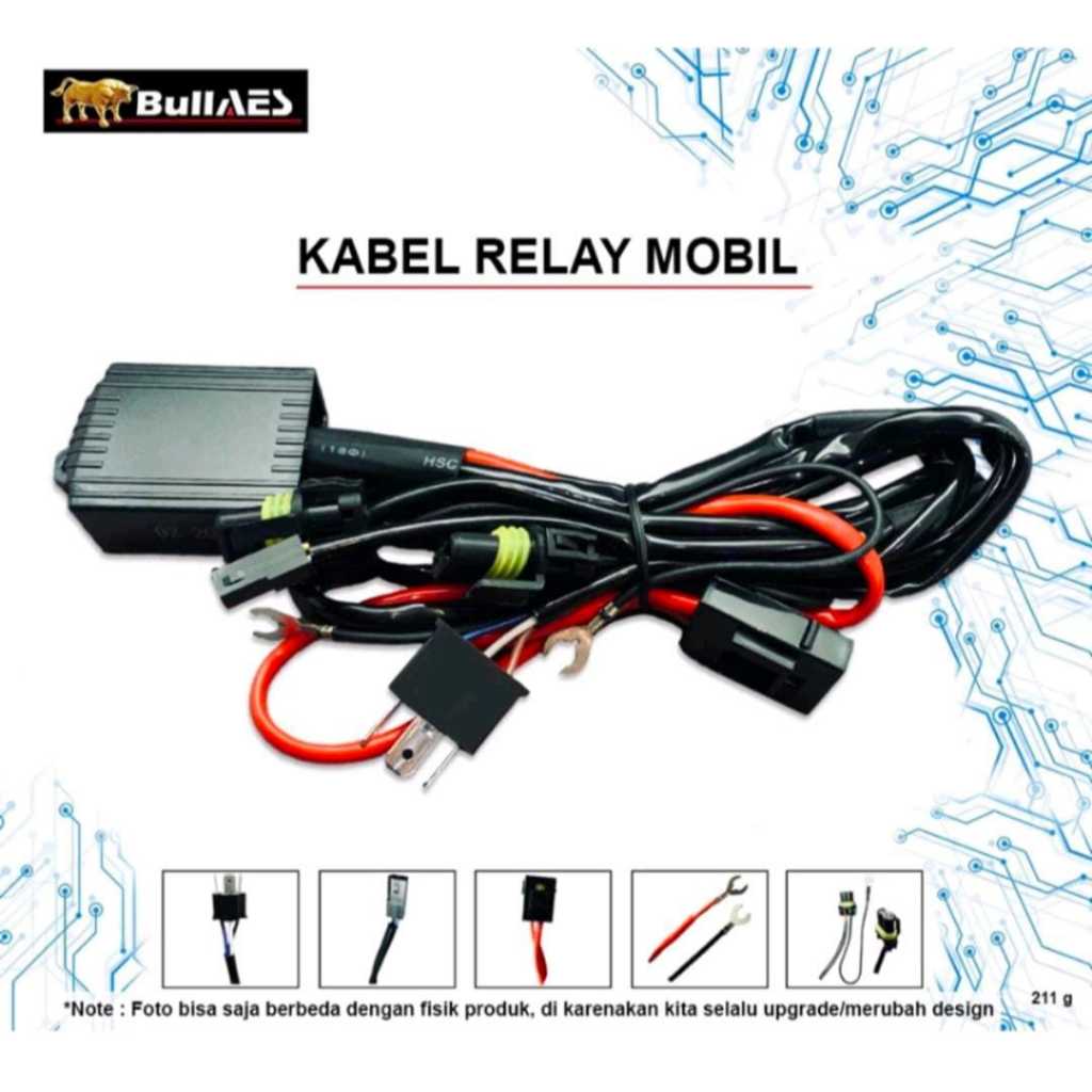 RELAY SET PROJIE BILED HID REKOMENDASI UNTUK RELAY DI MOBIL