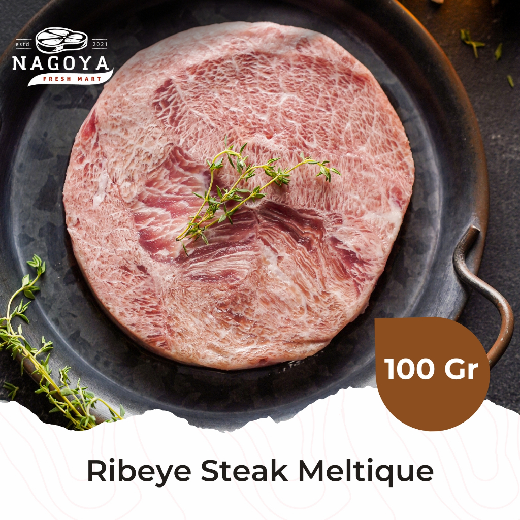 

Wagyu Ribeye Steak Meltique 100 GR | Kemasan Ekonomis