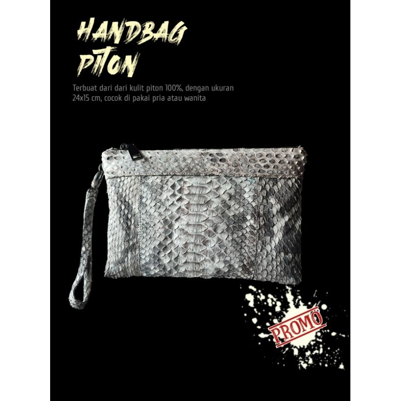 handbag kulit ular piton
