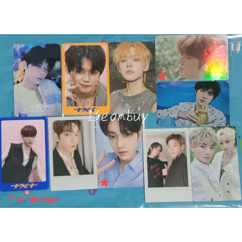 WTS PC TXT SOOBIN YEONJUN BEOMGYU OFFICIAL