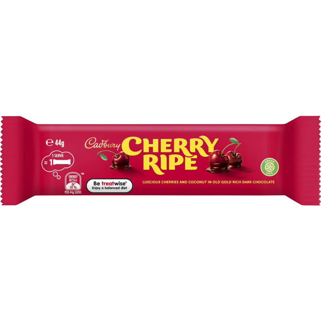 

Cadbury Cherry Ripe Chocolate Bar 44g