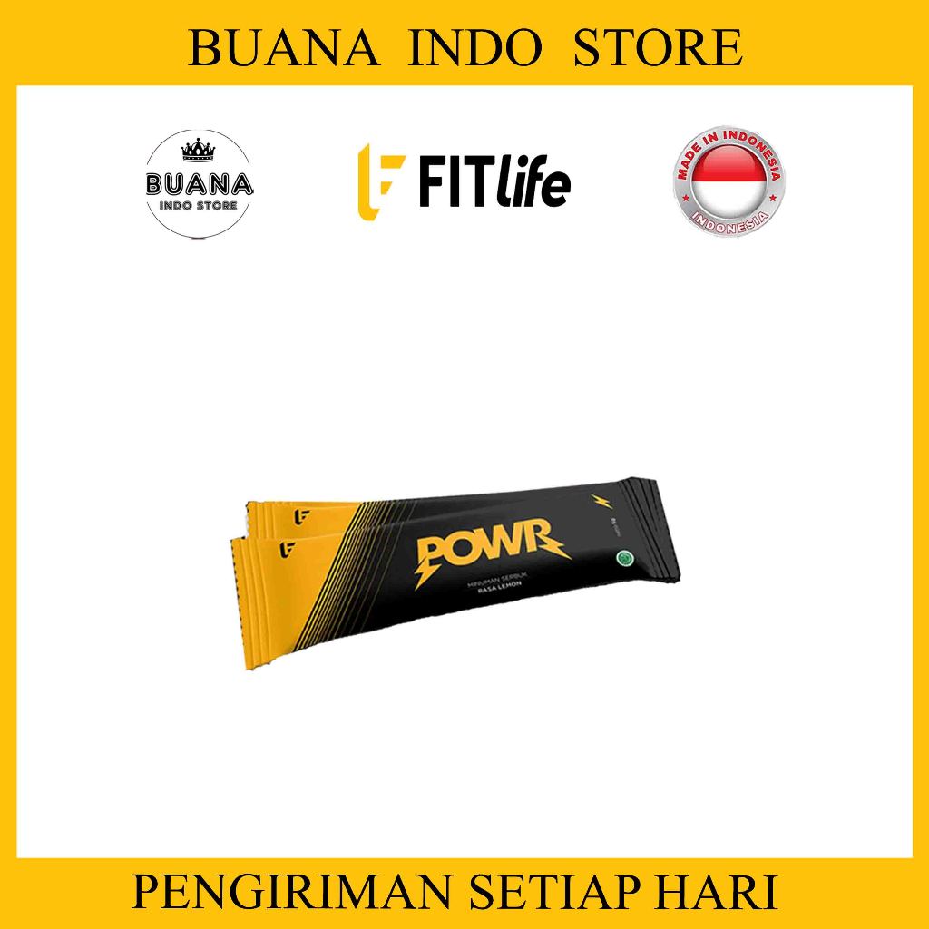 FITLIFE POWR Sachet | PWO Preworkout BPOM & HALAL