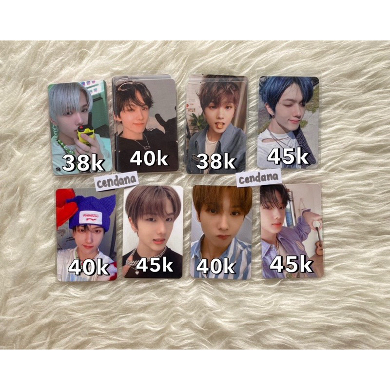 (ready stock) pc photocard park jisung nct dream - sanrio card holder acrylic stand md merchandise g