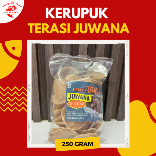 

Kerupuk Terasi Mentah Ibu Umi Khas Juwana Pati 250gram