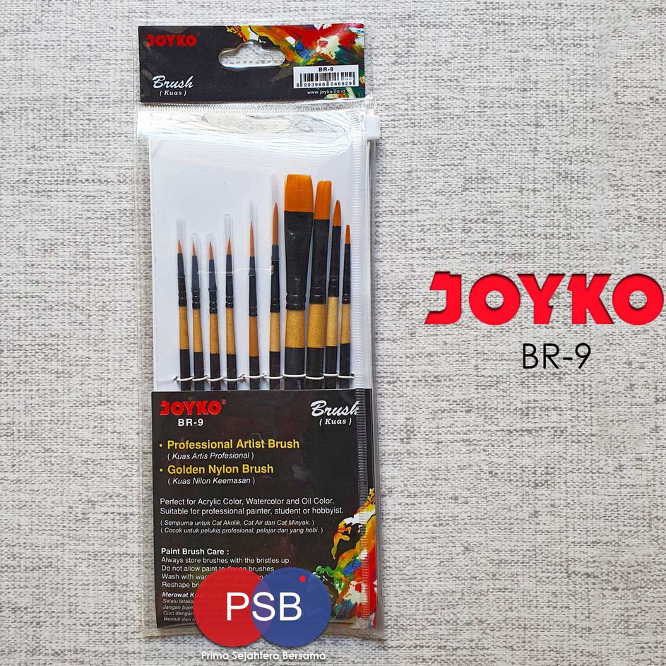 

Revolutionary Kuas Joyko BR9 Joyko Round Brush Kuas Lukis Joyko Set 1