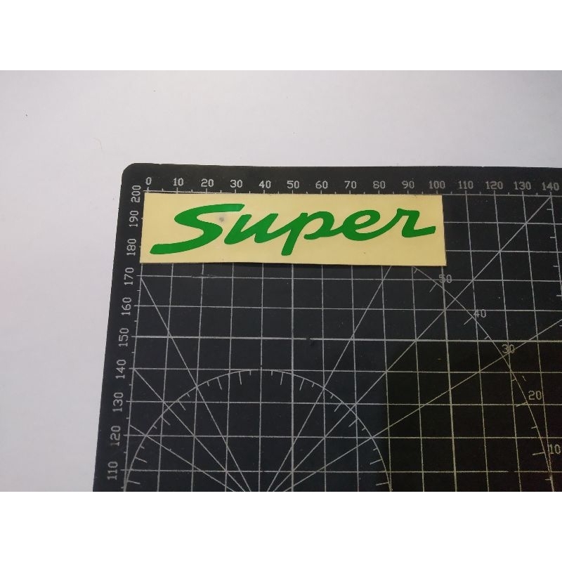 

cutting stiker super