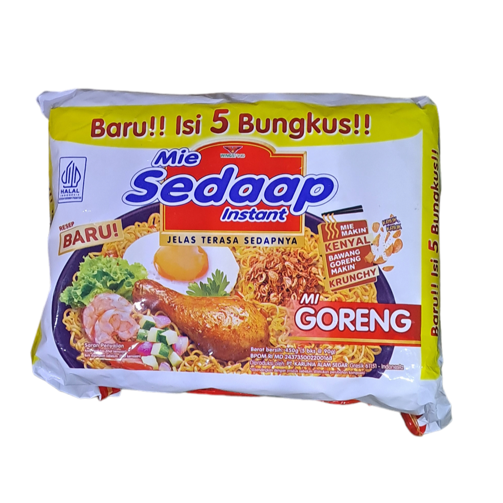 

Mie Sedap Goreng (Isi 5 Pcs)