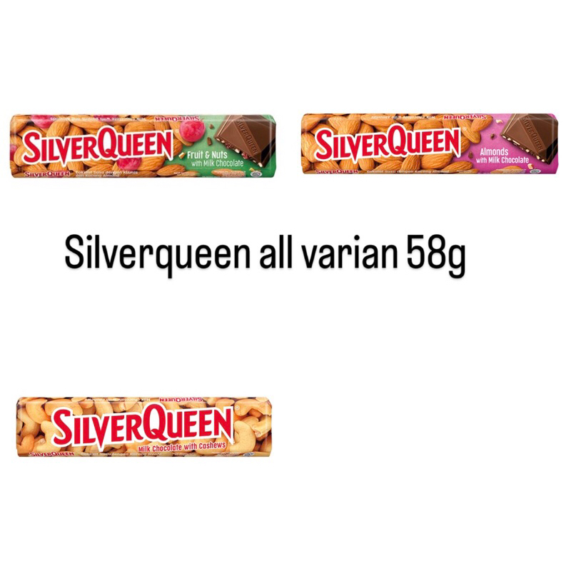 

silverqueen milk cokelat 58g