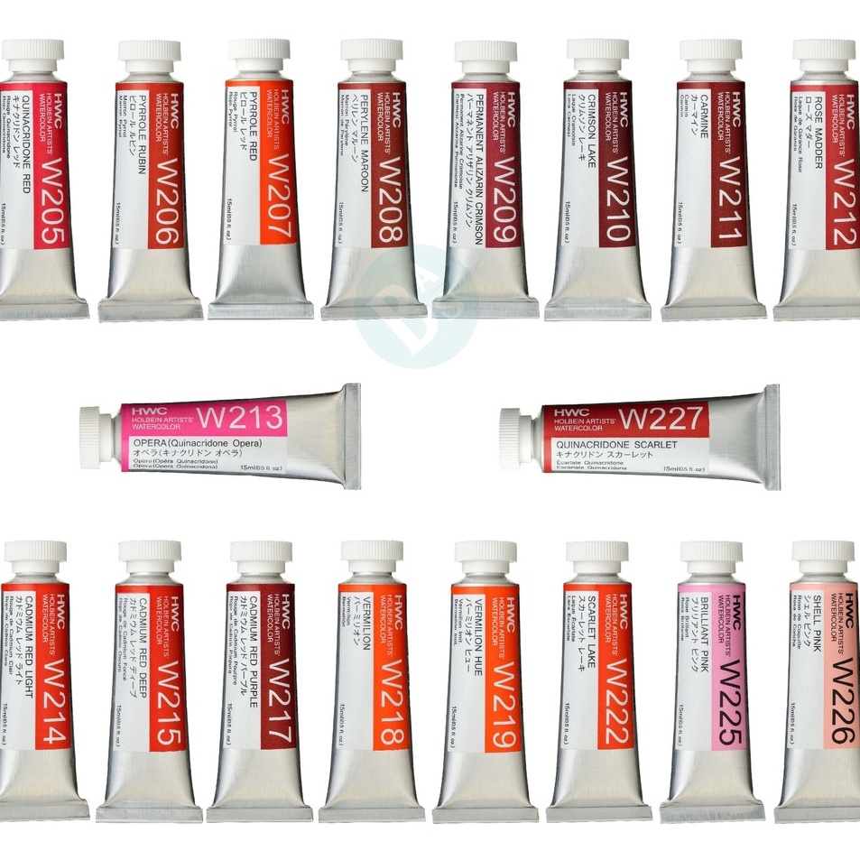 

Grosir Holbein Artists RED Watercolour Paint Kemasan Tube Ukuran 15ml 1 Original Peralatan Melukis Terlaris dari BAS Bali Art Supplies Jaka