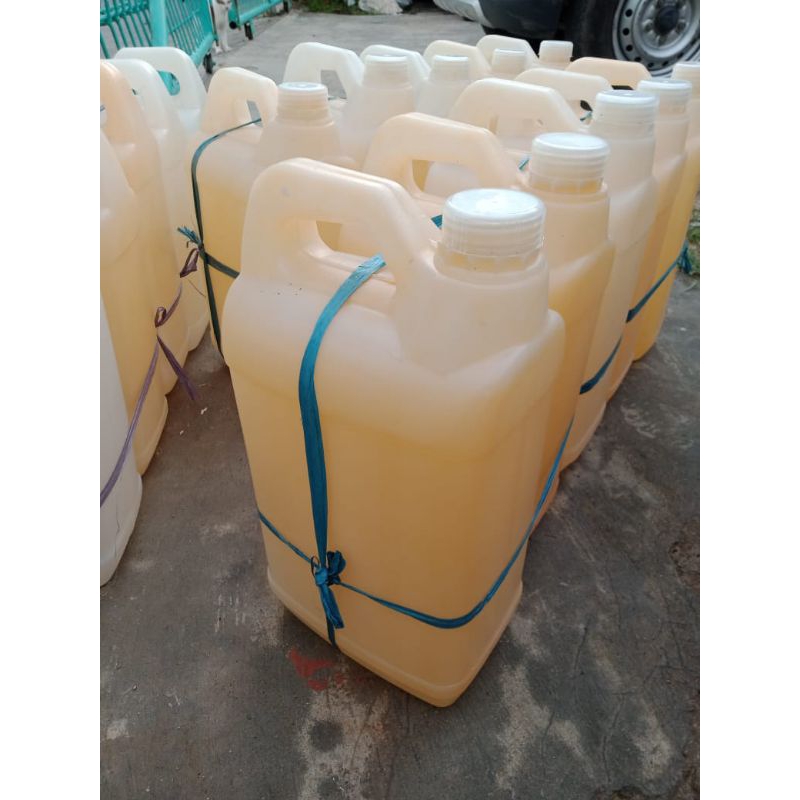 Jerigen 5 liter Bekas / Teng ex Kemasan Sambal (minus warna merah)