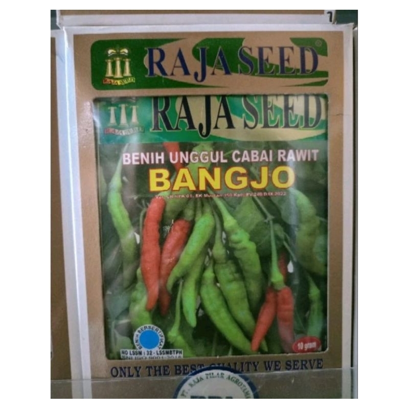 Benih Cabe Hijau Merunduk BANGJO isi 10Gr Bibit Cabe Hijau Merunduk Unggulan Jaya Seed