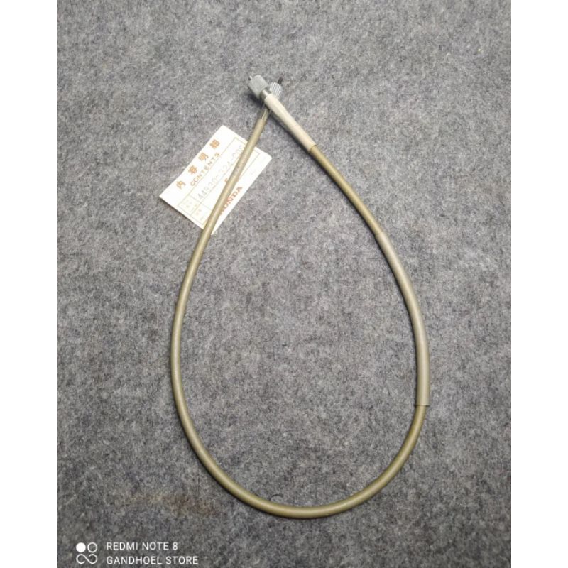 KABEL SPEEDOMETER HONDA CB125 CB125S CB100 ORIGINAL ABU ABU kode 324 KABEL SPEEDO CB100 CB125 ORIGIN