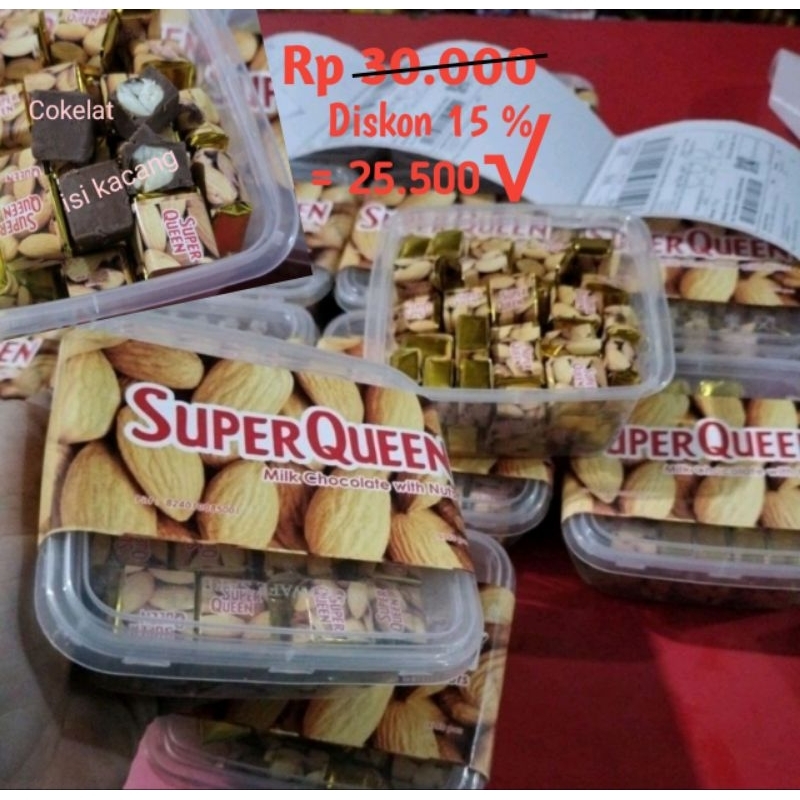 

[PROMO COD] VIRAL COKELAT SUPER QUEEN Cube isi 50 pics