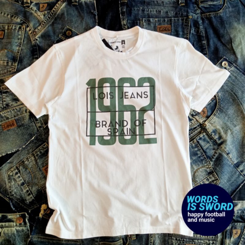 LOIS JEANS TSHIRT PUTIH - KSL2272 -