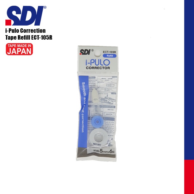 

Terlaku SDI Correction Tape Refill Isi Tip X Pita ECT15R