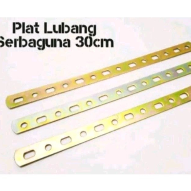 Besi Plat Bolong Lobang Universal breket besi plat bolong plat besi lubang breket spakbor